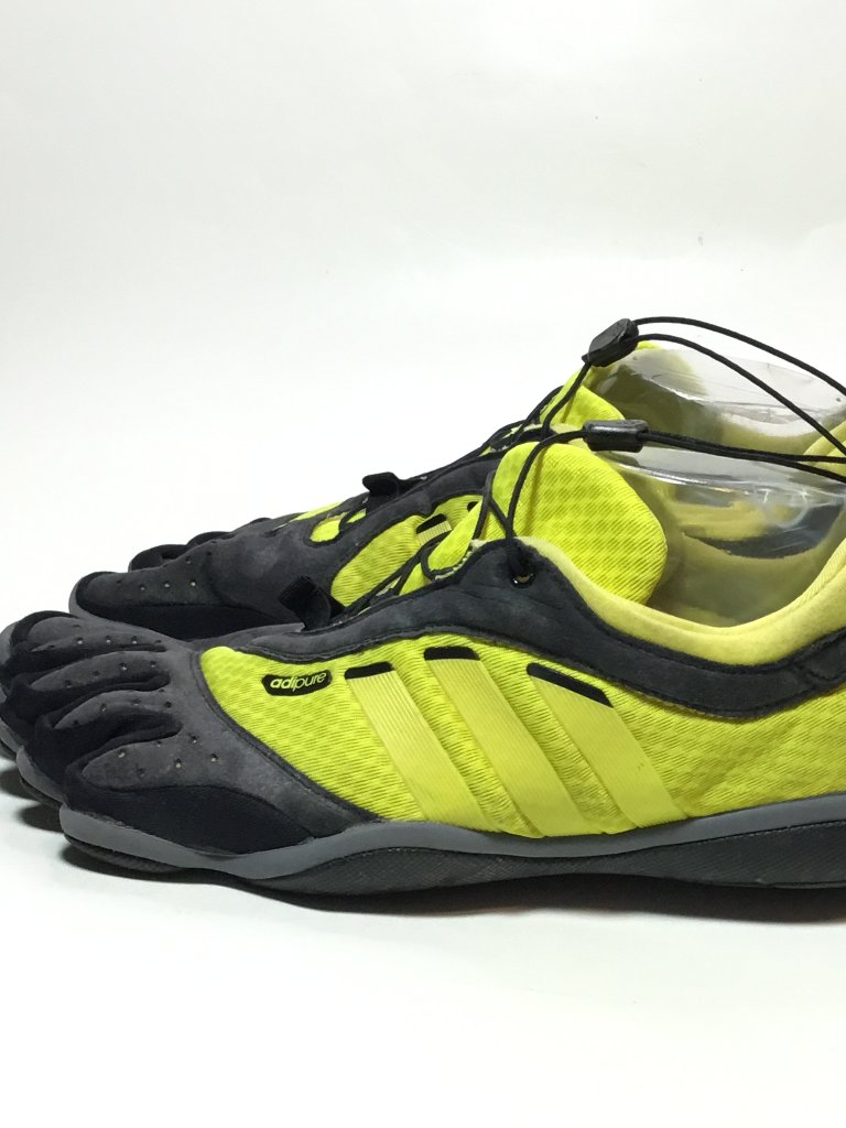 Adidas Adipure Trainer Men's 10 Yellow Black Athletic Training Shoes G61024